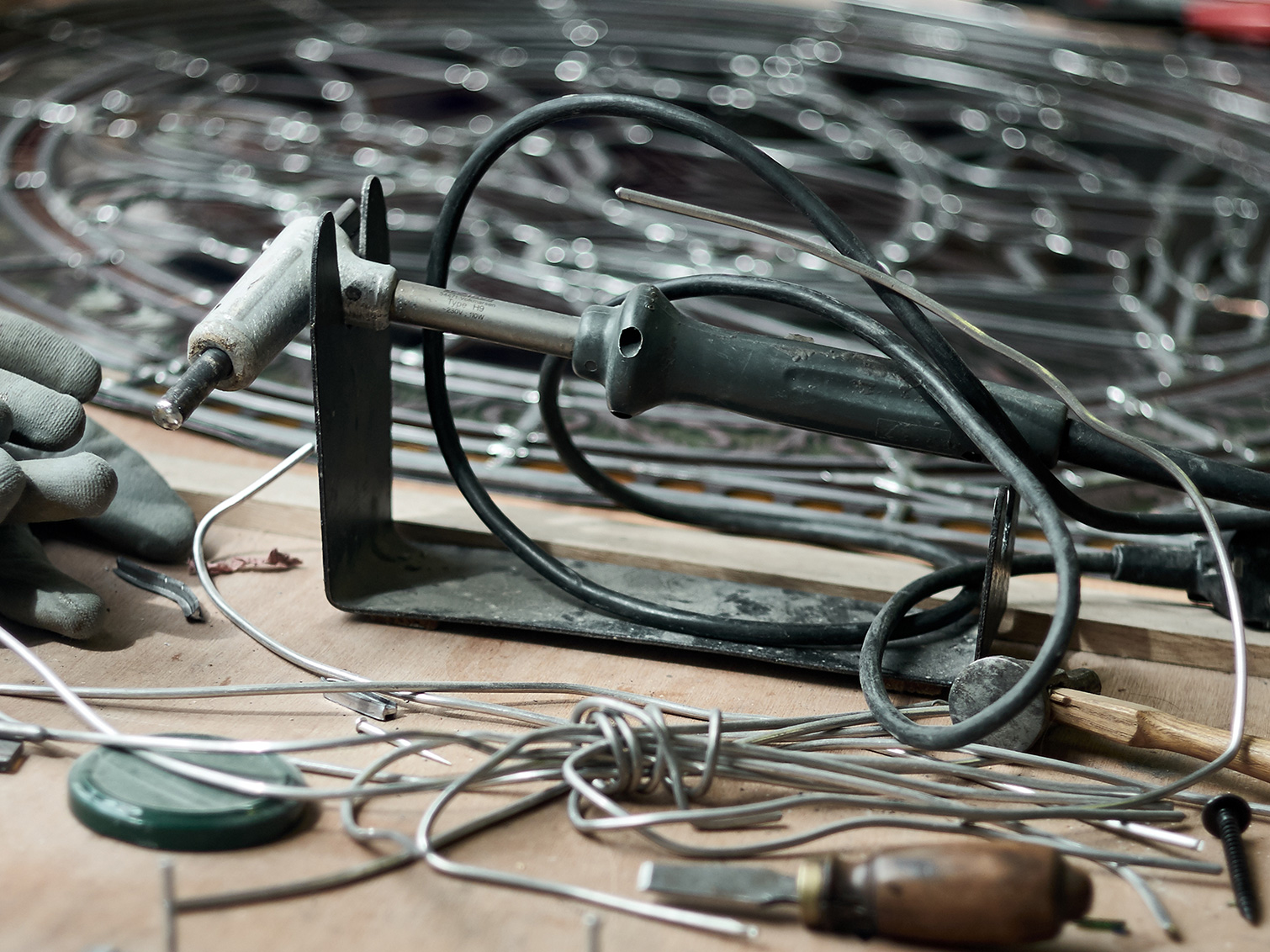 Sklaerenn Imbeaud - Visiting the workshop